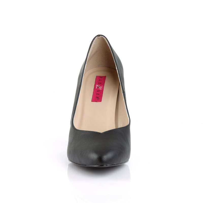 Pleaser Dream-420 Vegan Leather Hakken Dames Zwart | BELGIE BEUPSCTI