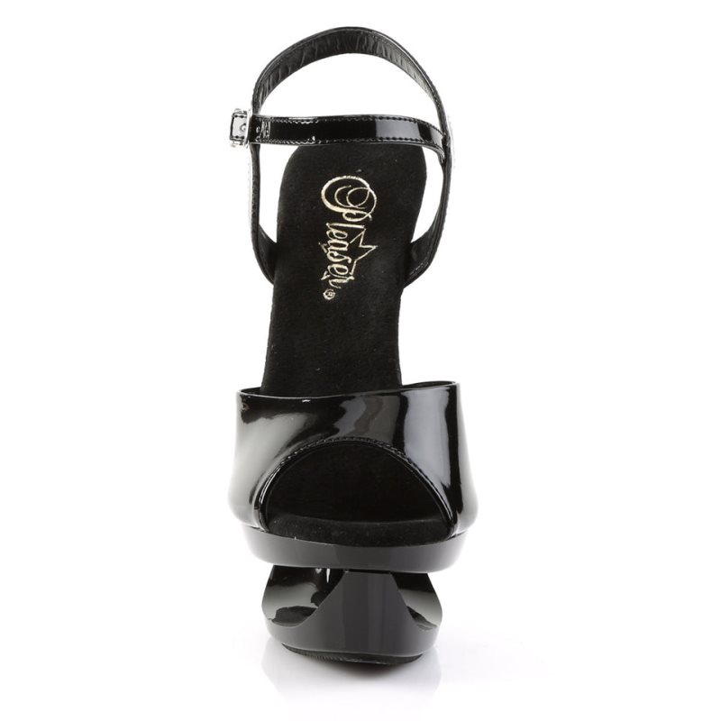 Pleaser Eclipse-609 Hakken Dames Zwart | BELGIE BEJPYGNL