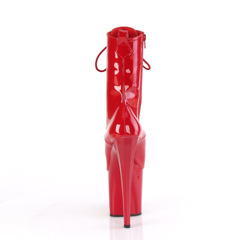 Pleaser Enchant-1040 Laarzen Dames Rood | BELGIE BETIRHZN