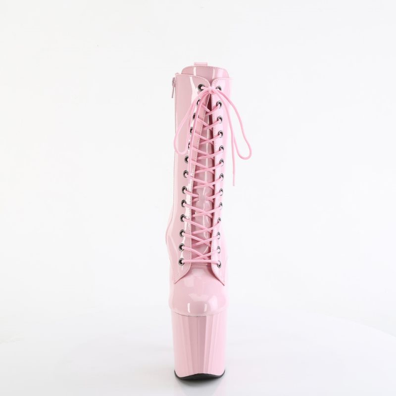 Pleaser Enchant-1040 Laarzen Dames Roze | BELGIE BEJMGYRD