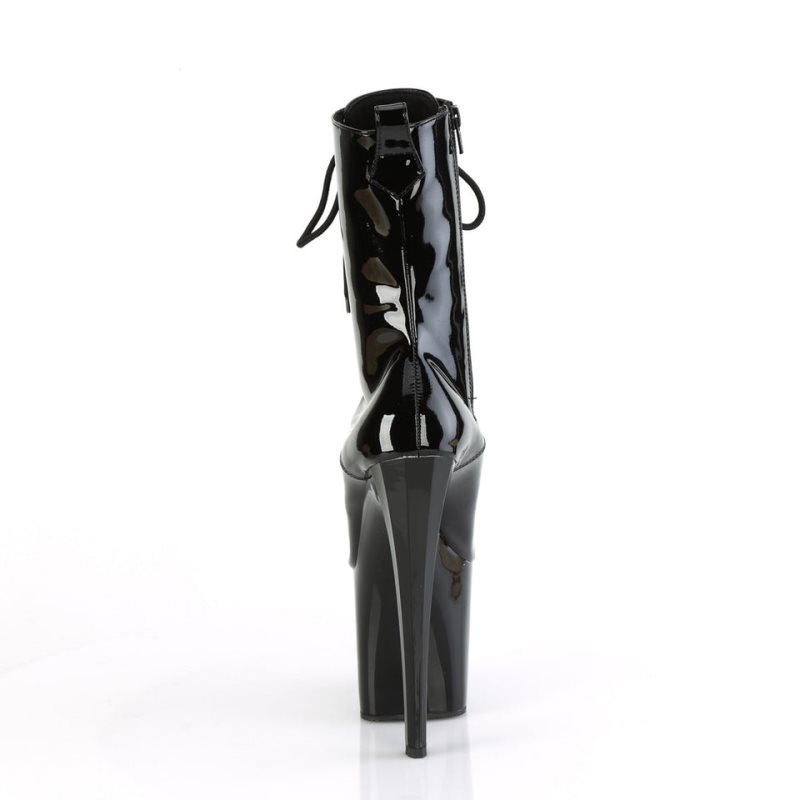 Pleaser Enchant-1040 Laarzen Dames Zwart | BELGIE BEVYZCPM
