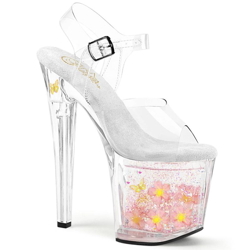 Pleaser Enchant-708AQUA-01 Hakken Dames Roze | BELGIE BEEOPBUK