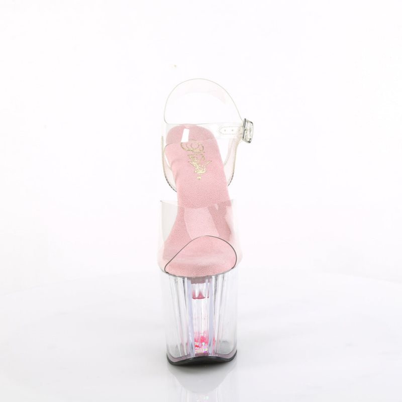 Pleaser Enchant-708AQUA-03 Hakken Dames Roze | BELGIE BEHYZDOP