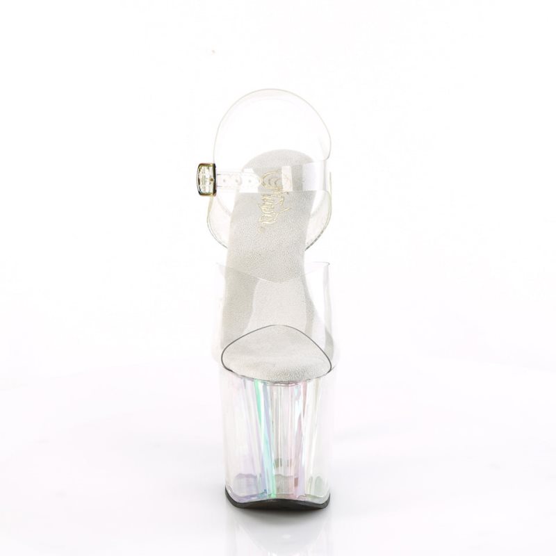 Pleaser Enchant-708HT Hakken Dames Clear | BELGIE BESULYIC