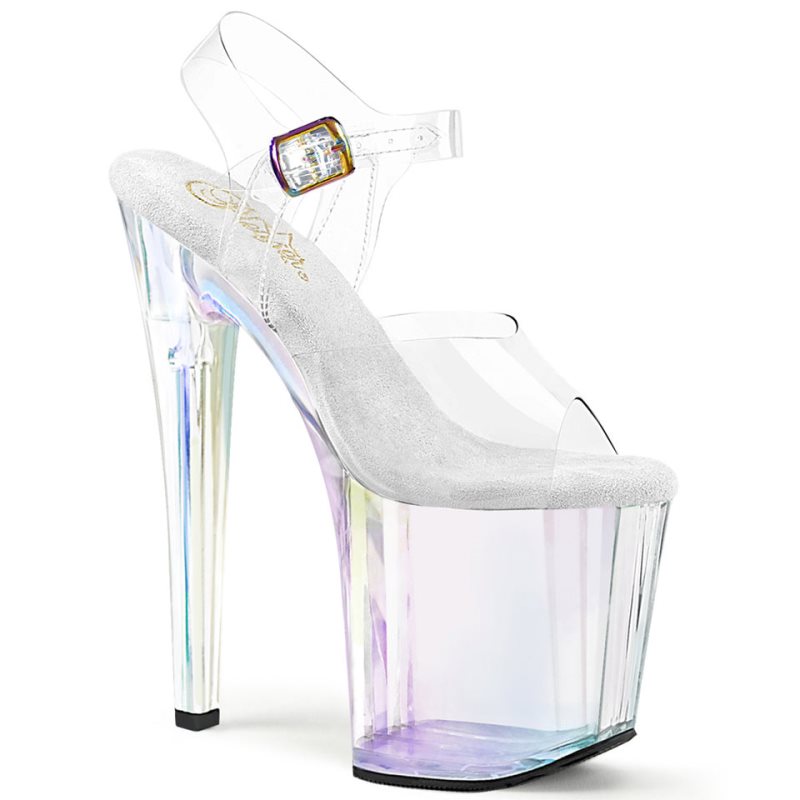 Pleaser Enchant-708HT Hakken Dames Clear | BELGIE BESULYIC