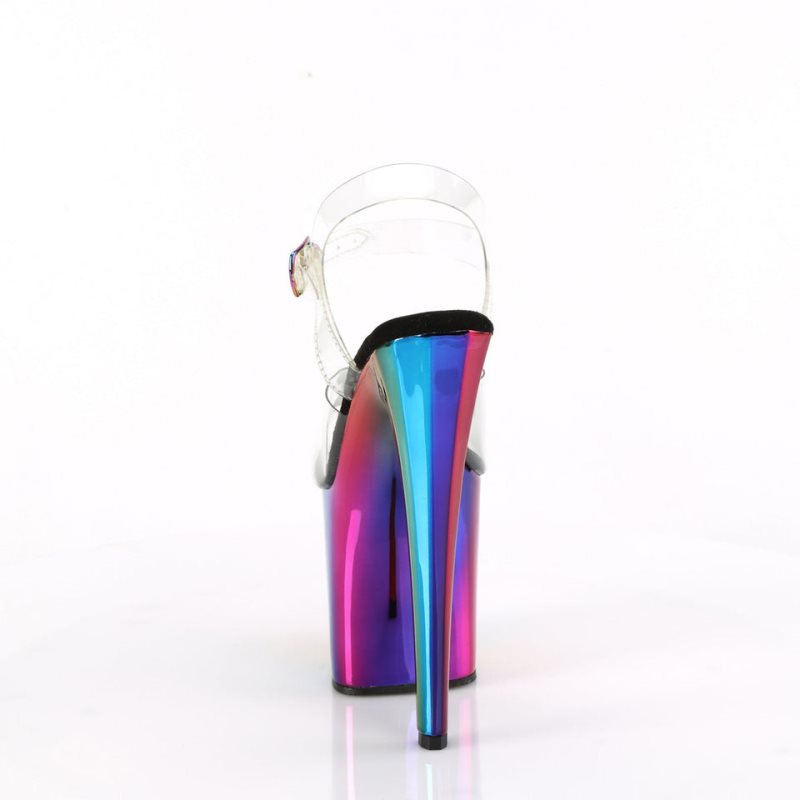 Pleaser Enchant-708RC Hakken Dames Gekleurd | BELGIE BEHNDSPL