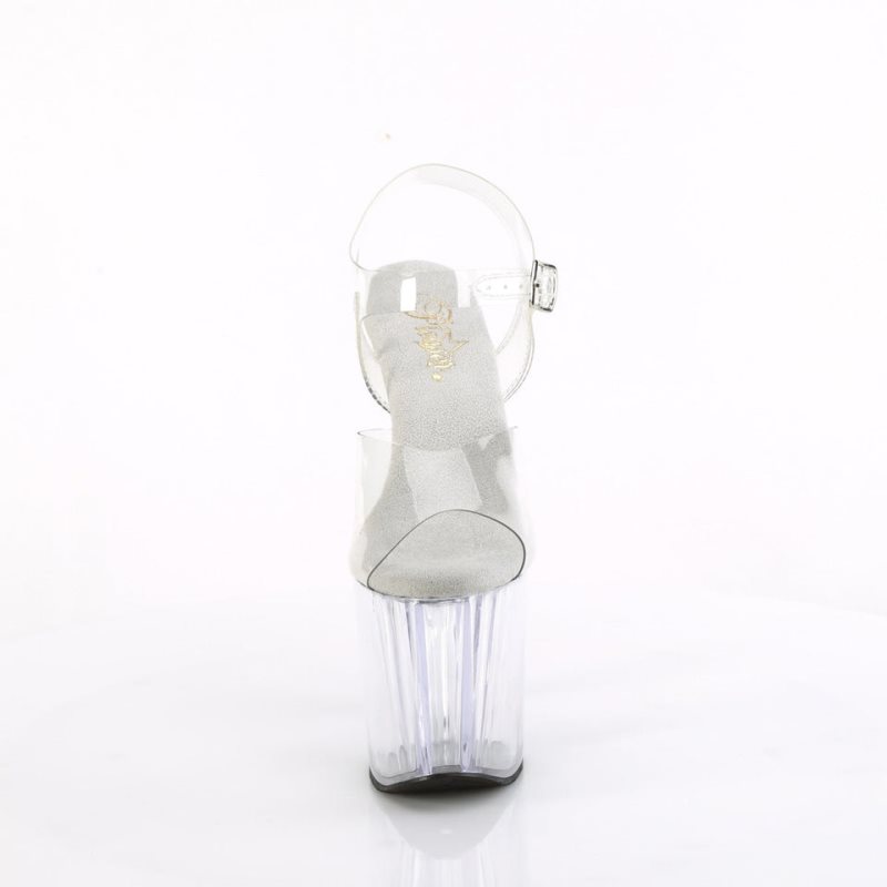 Pleaser Enchant-708 Hakken Dames Clear | BELGIE BEEZKVTY
