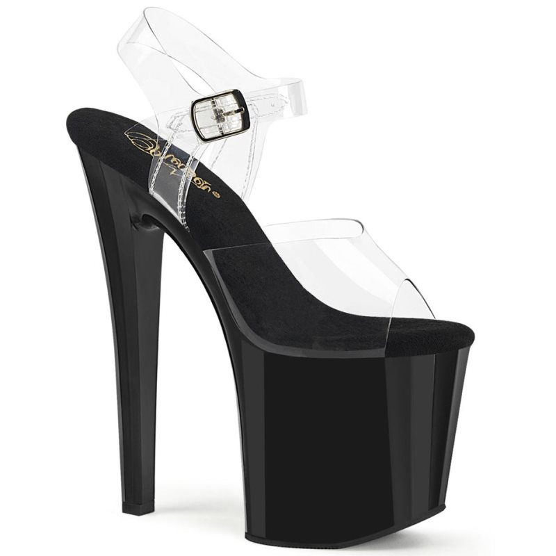 Pleaser Enchant-708 Hakken Dames Zwart | BELGIE BELHTGPS