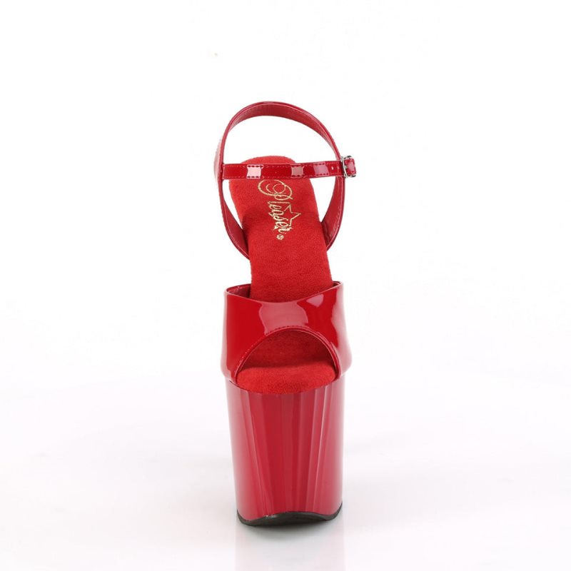 Pleaser Enchant-709 Hakken Dames Rood | BELGIE BEIESBGV