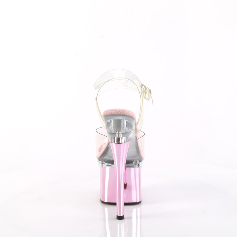 Pleaser Esteem-708 Hakken Dames Roze | BELGIE BESTPWHL