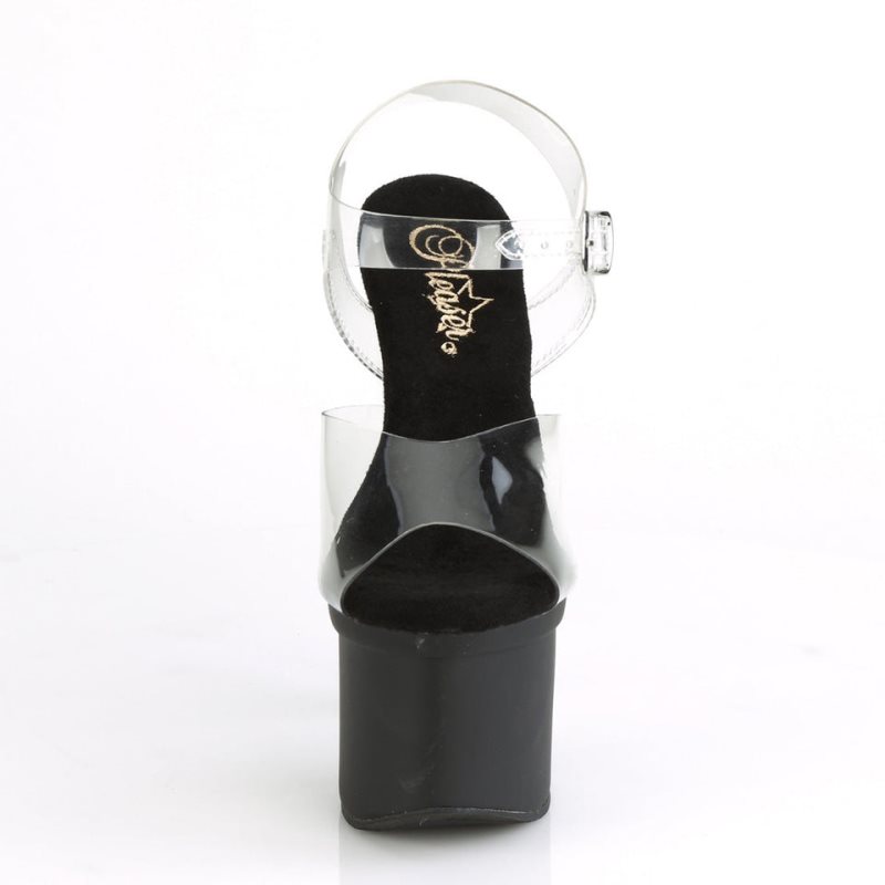 Pleaser Esteem-708 Hakken Dames Zwart | BELGIE BEMUHRYA