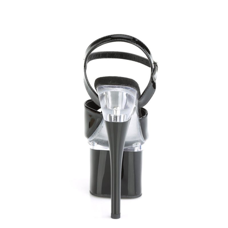 Pleaser Esteem-709 Hakken Dames Zwart | BELGIE BETRQXMJ