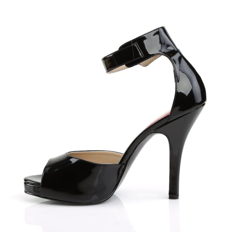Pleaser Eve-02 Hakken Dames Zwart | BELGIE BEAVUTPR