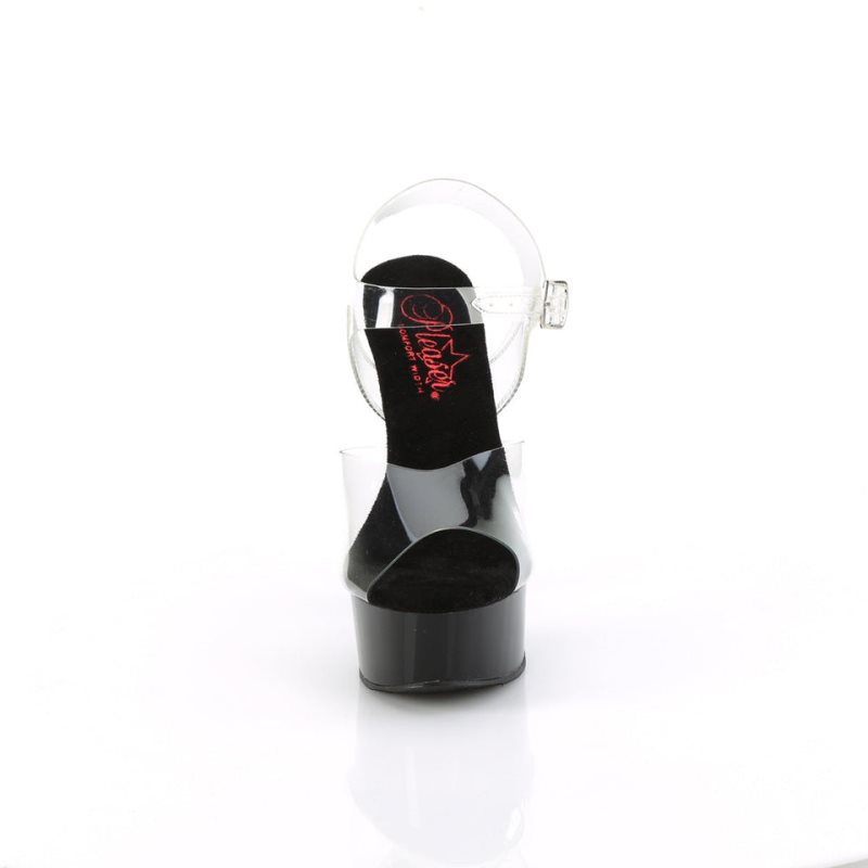 Pleaser Excite-608 Hakken Dames Zwart | BELGIE BEVIGYUH