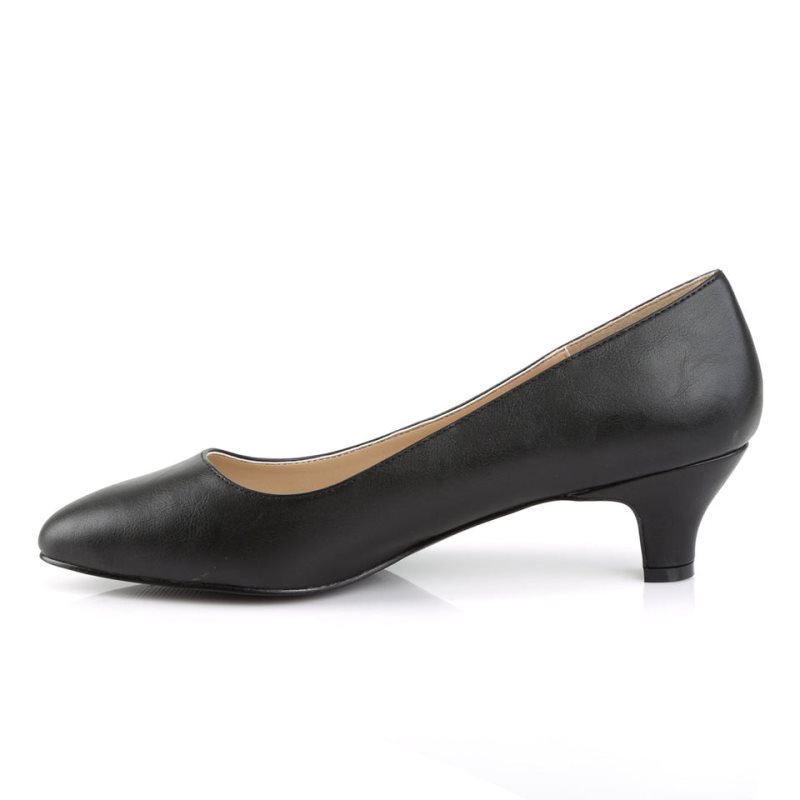 Pleaser Fab-420 Vegan Leather Hakken Dames Zwart | BELGIE BEFZRGVU