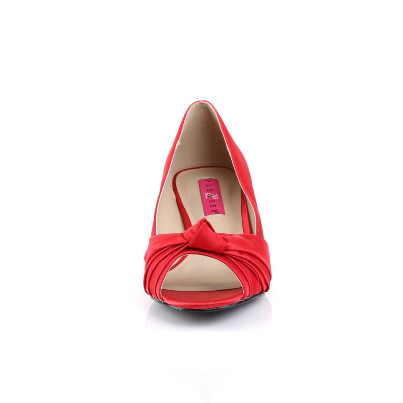 Pleaser Fab-422 Hakken Dames Rood | BELGIE BEHLMKGE