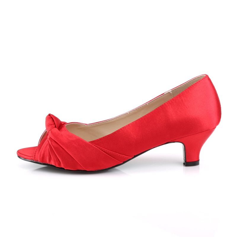 Pleaser Fab-422 Hakken Dames Rood | BELGIE BEHLMKGE