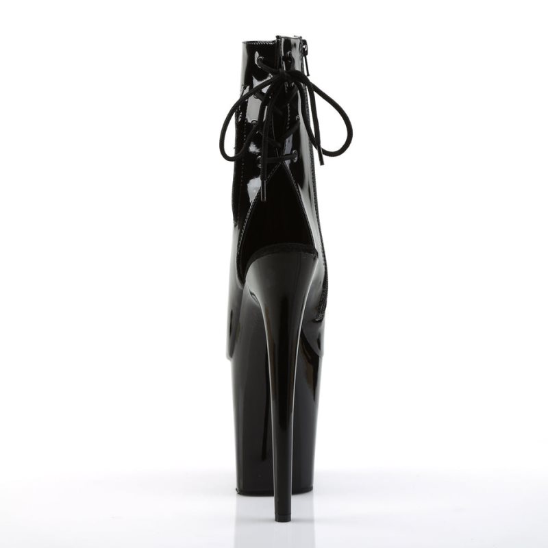 Pleaser Flamingo-1018 Laarzen Dames Zwart | BELGIE BEYIKAXL