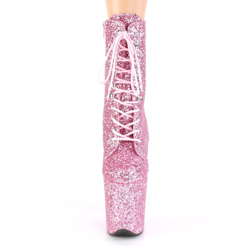 Pleaser Flamingo-1020GWR Laarzen Dames Roze | BELGIE BEYAIBTW