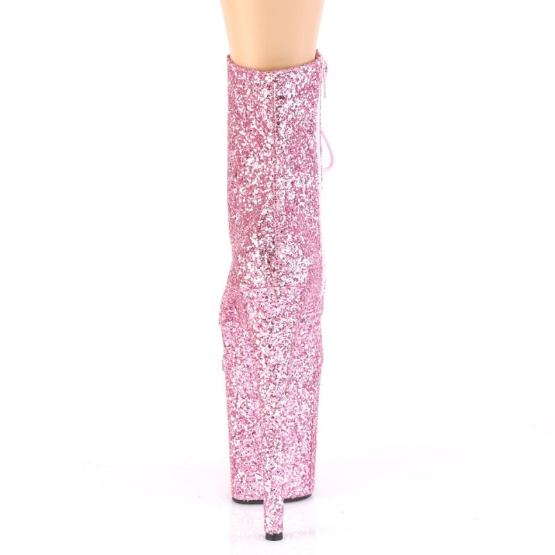 Pleaser Flamingo-1020GWR Laarzen Dames Roze | BELGIE BEYAIBTW