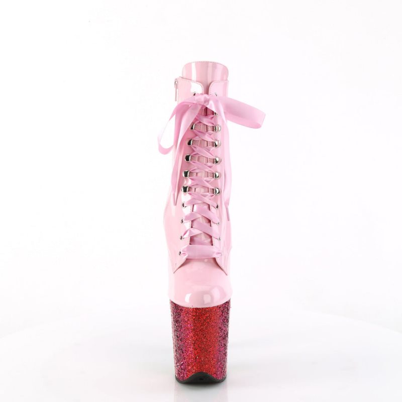 Pleaser Flamingo-1020HG Laarzen Dames Roze Gekleurd | BELGIE BEELSDPM