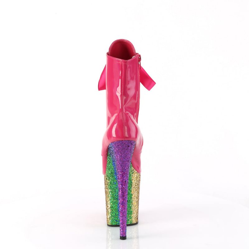 Pleaser Flamingo-1020HG Laarzen Dames Roze Gekleurd | BELGIE BECPLBIG