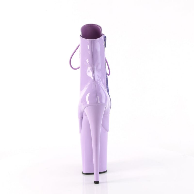 Pleaser Flamingo-1020 Laarzen Dames Paars | BELGIE BENDTFKC