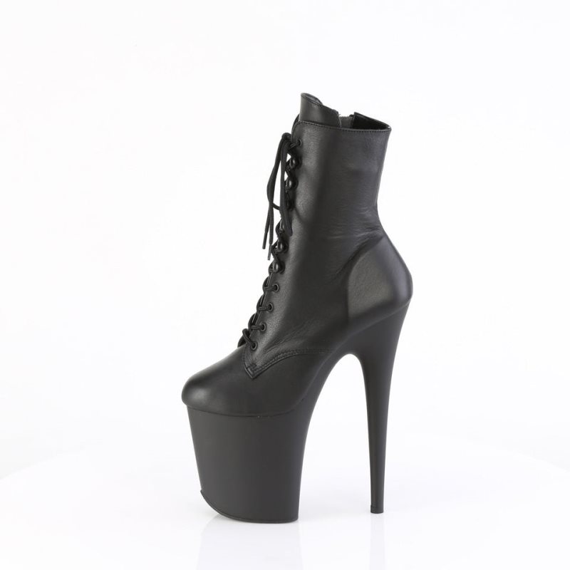 Pleaser Flamingo-1020 Laarzen Dames Zwart | BELGIE BEVKDBAS