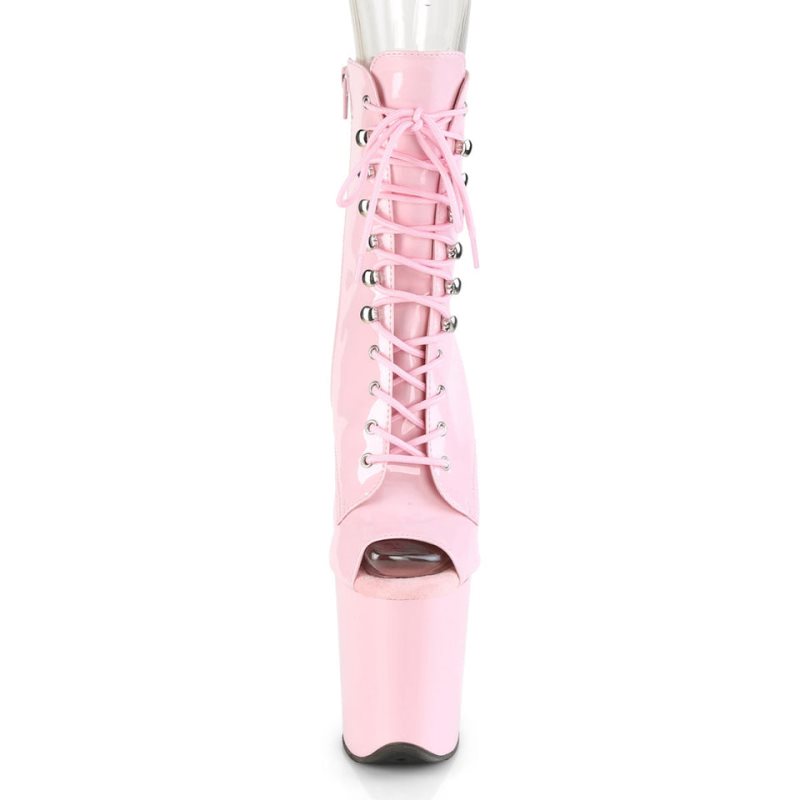Pleaser Flamingo-1021 Laarzen Dames Roze | BELGIE BEDGCPFT