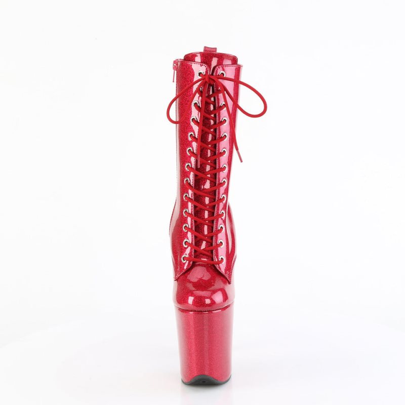 Pleaser Flamingo-1040GP Laarzen Dames Fuchsie | BELGIE BELBYOAD