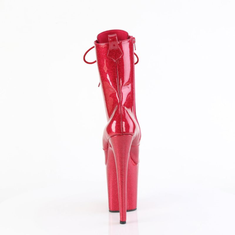 Pleaser Flamingo-1040GP Laarzen Dames Fuchsie | BELGIE BELBYOAD