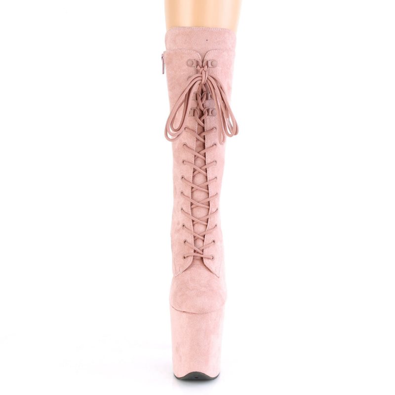 Pleaser Flamingo-1050FS Laarzen Dames Roze | BELGIE BERJMQAN
