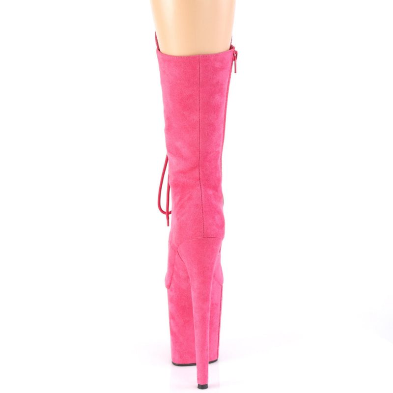 Pleaser Flamingo-1050FS Laarzen Dames Roze | BELGIE BEMLHPEO