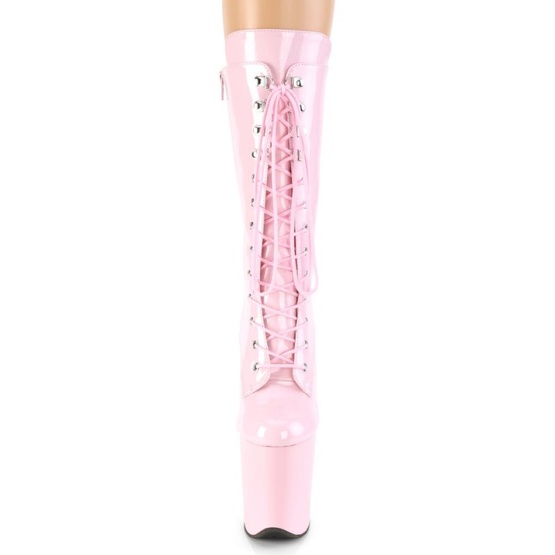 Pleaser Flamingo-1050 Laarzen Dames Roze | BELGIE BEIAZEDY