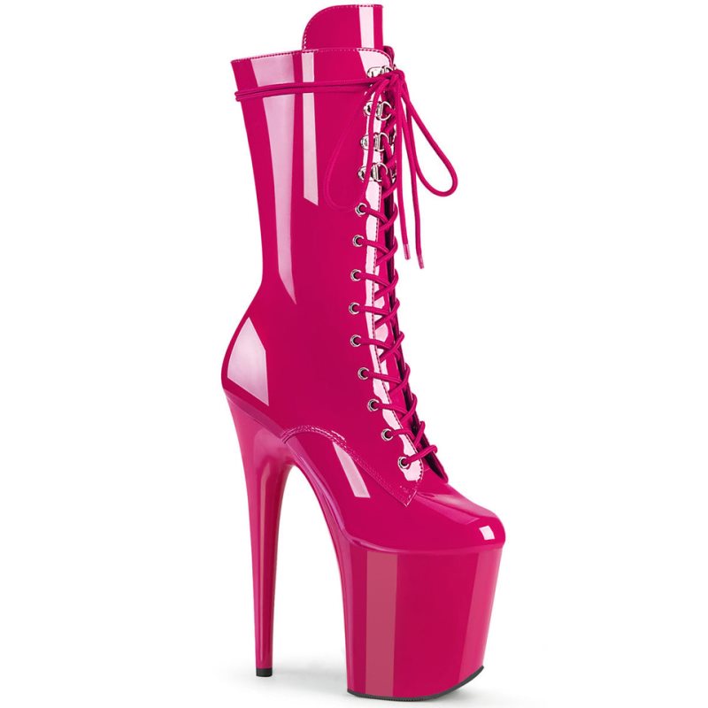 Pleaser Flamingo-1050 Laarzen Dames Roze | BELGIE BESYXELV