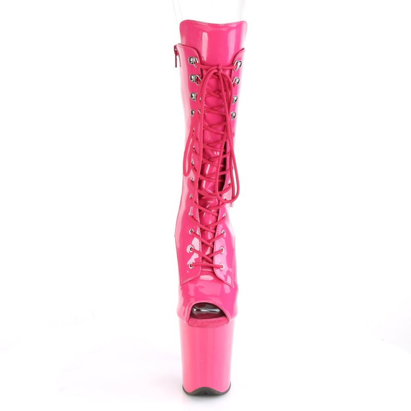 Pleaser Flamingo-1051 Laarzen Dames Roze | BELGIE BEPEZNOK