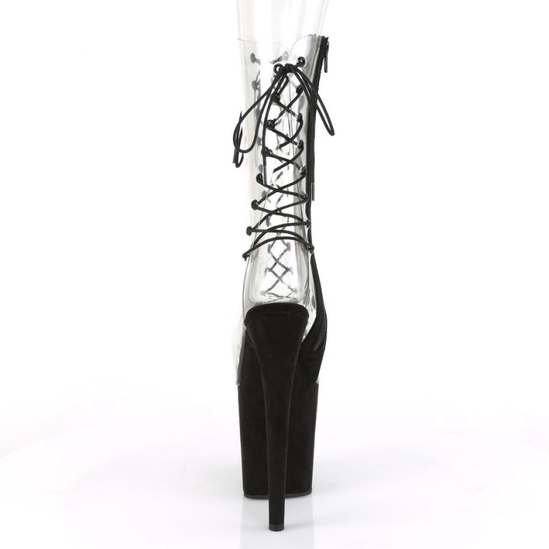 Pleaser Flamingo-800-60FS Laarzen Dames Zwart | BELGIE BECRDXKA