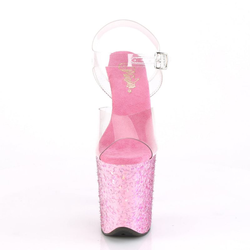 Pleaser Flamingo-808CF Hakken Dames Roze | BELGIE BEQWJXLS