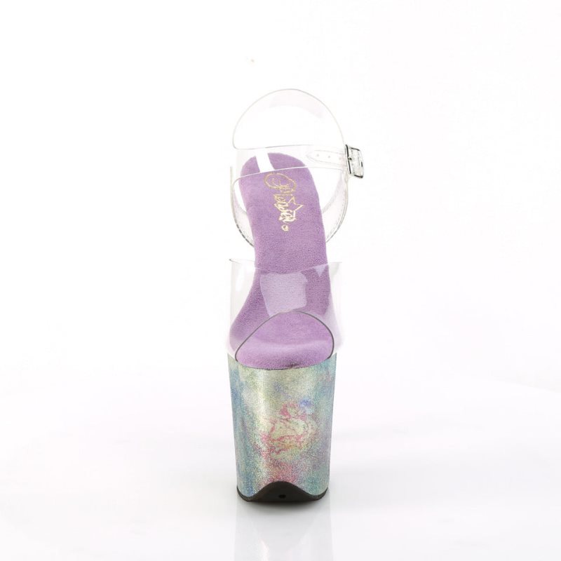 Pleaser Flamingo-808NEB Hakken Dames Paars | BELGIE BERZFTOQ
