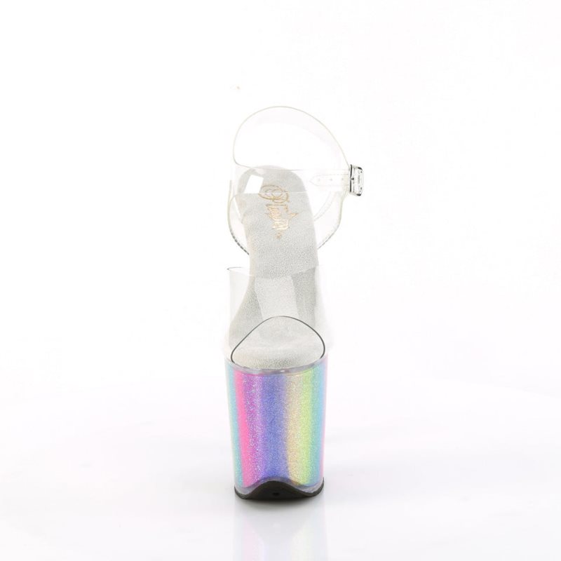 Pleaser Flamingo-808RG-01 Hakken Dames Gekleurd | BELGIE BEEASGVQ