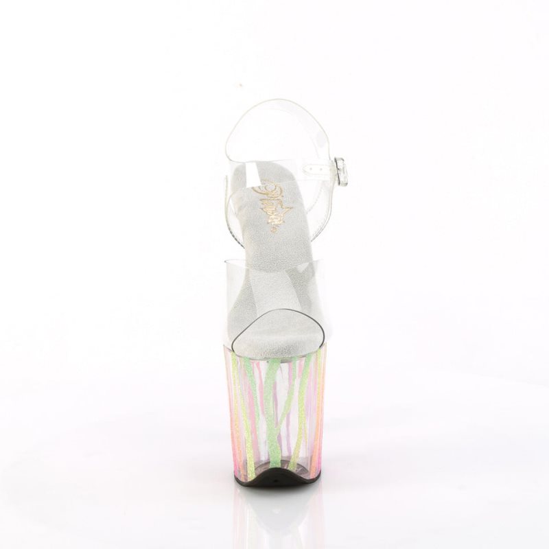 Pleaser Flamingo-808RG-03 Hakken Dames Gekleurd | BELGIE BEAGWYVC