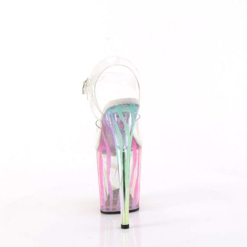 Pleaser Flamingo-808RG-03 Hakken Dames Gekleurd | BELGIE BEAGWYVC