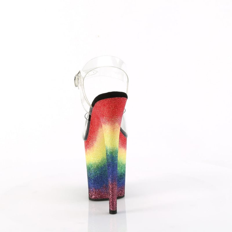 Pleaser Flamingo-808RG-04 Hakken Dames Gekleurd | BELGIE BEERCXQZ