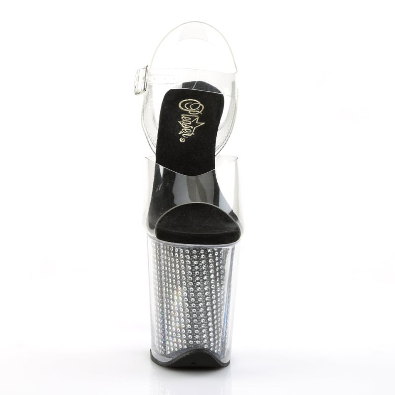 Pleaser Flamingo-808SRS Hakken Dames Zwart | BELGIE BEMDJCEU