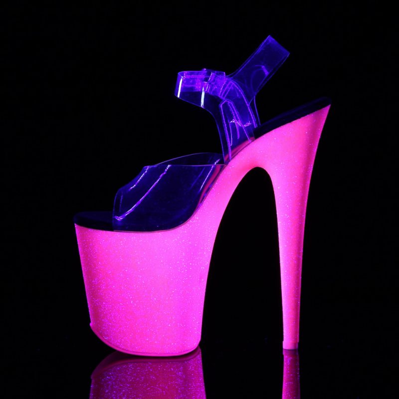 Pleaser Flamingo-808UVG Hakken Dames Roze | BELGIE BEIHDGSV