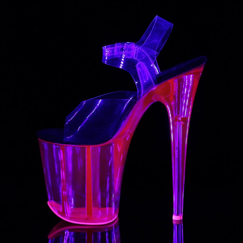 Pleaser Flamingo-808UVT Hakken Dames Roze | BELGIE BEPIAXGC