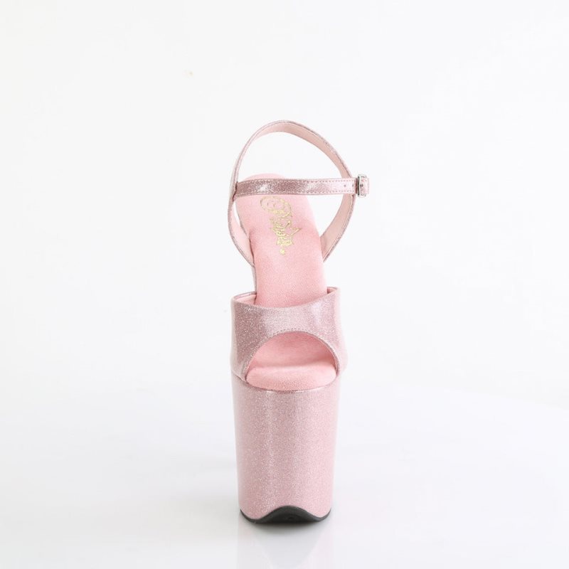 Pleaser Flamingo-809GP Hakken Dames Roze | BELGIE BELEOZXW