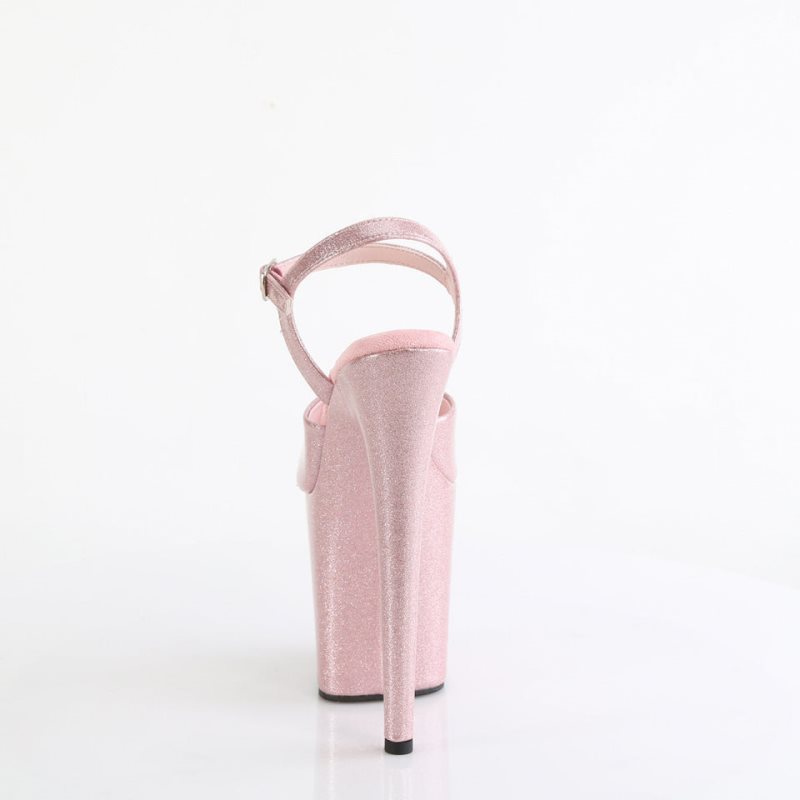 Pleaser Flamingo-809GP Hakken Dames Roze | BELGIE BELEOZXW