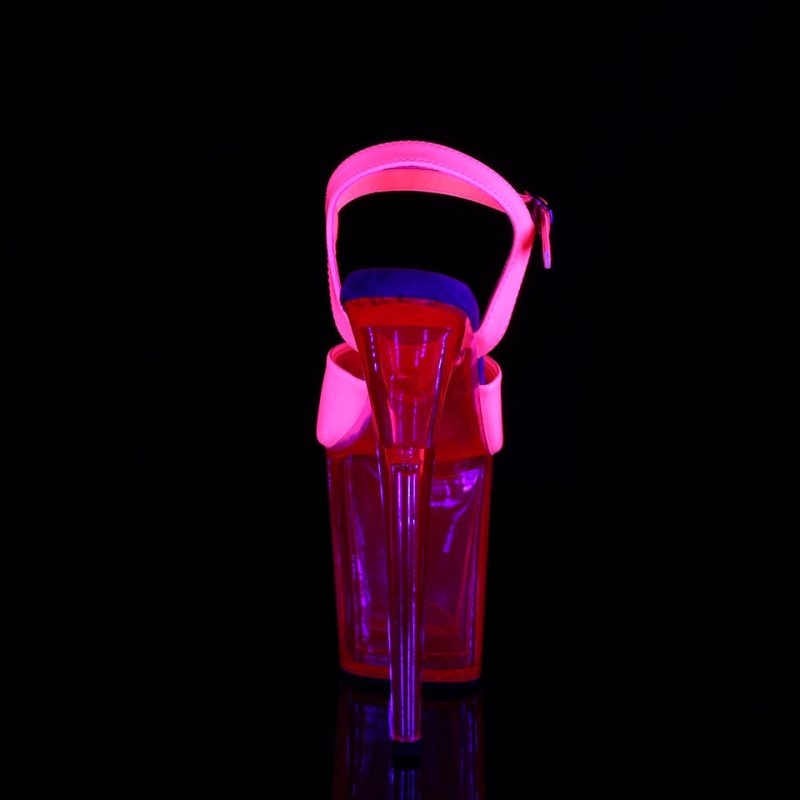 Pleaser Flamingo-809UVT Hakken Dames Roze | BELGIE BEXUCTQI