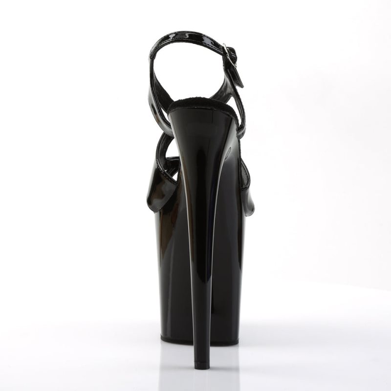 Pleaser Flamingo-831 Hakken Dames Zwart | BELGIE BENXWBGI